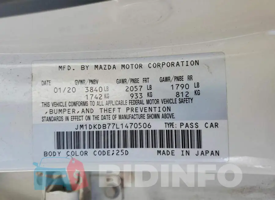 JM1DKDB77L1470506 Photo# 12