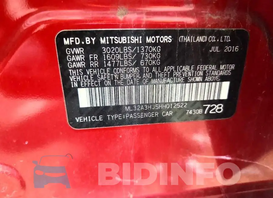 ML32A3HJ5HH012522 Photo# 12