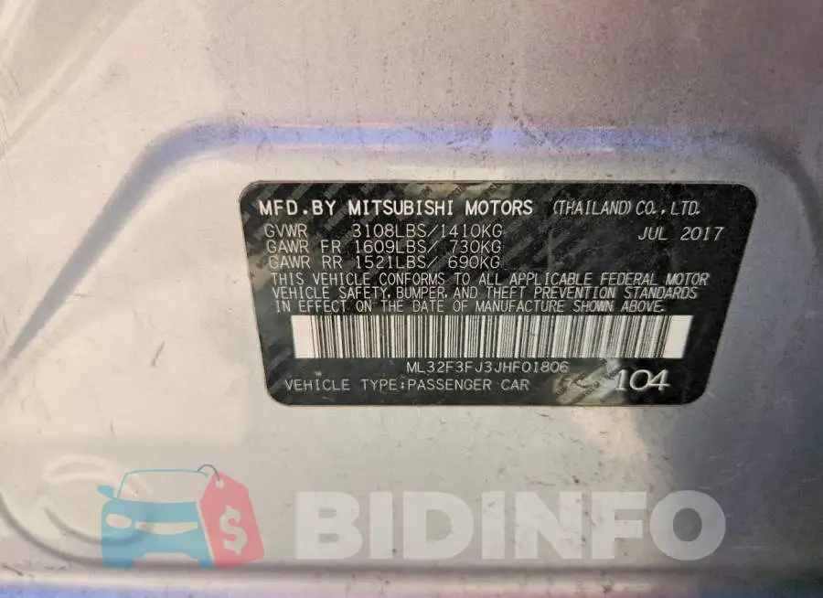 ML32F3FJ3JHF01806 Photo# 12