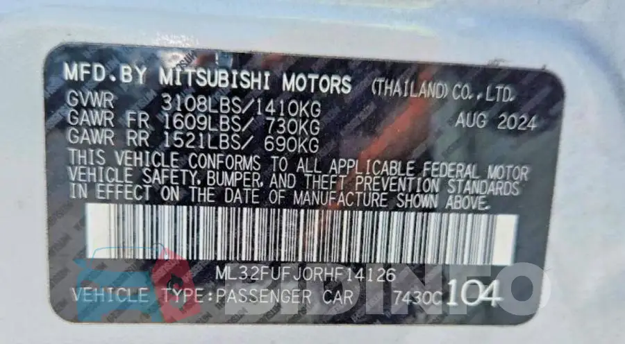 ML32FUFJ0RHF14126 Photo# 12