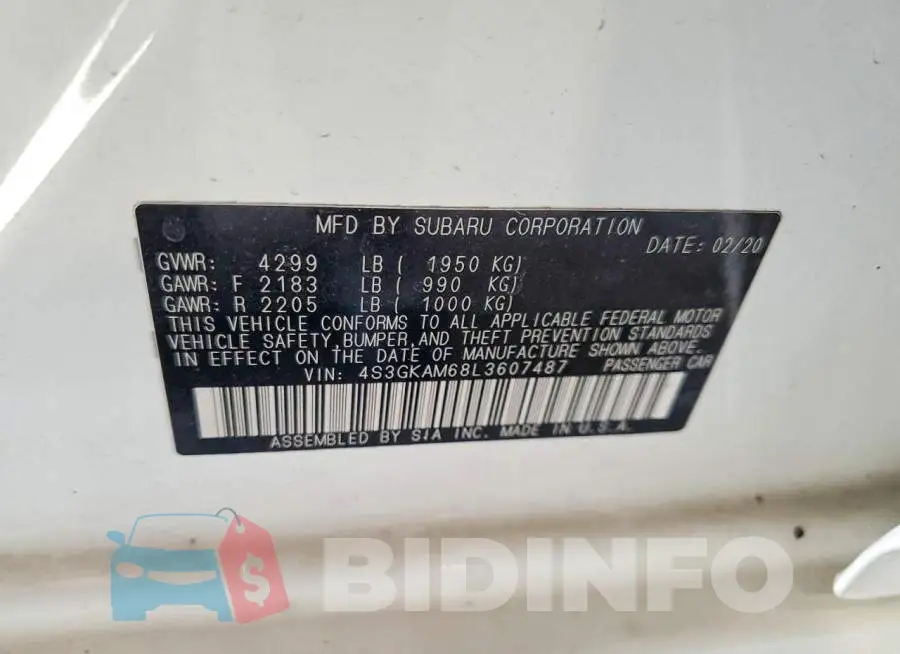 4S3GKAM68L3607487 Photo# 12
