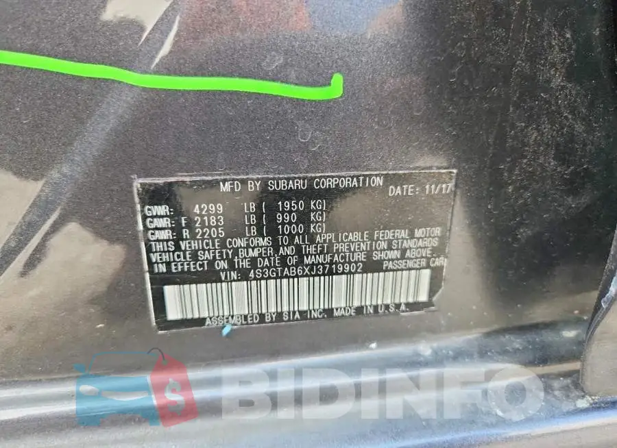 4S3GTAB6XJ3719902 Photo# 13
