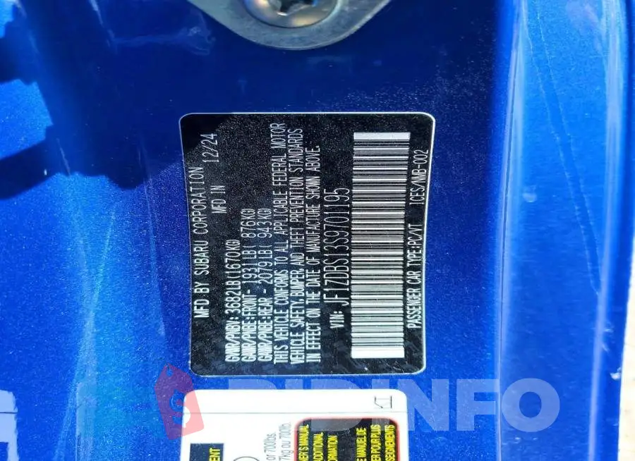 JF1ZDBS13S9701195 Photo# 13