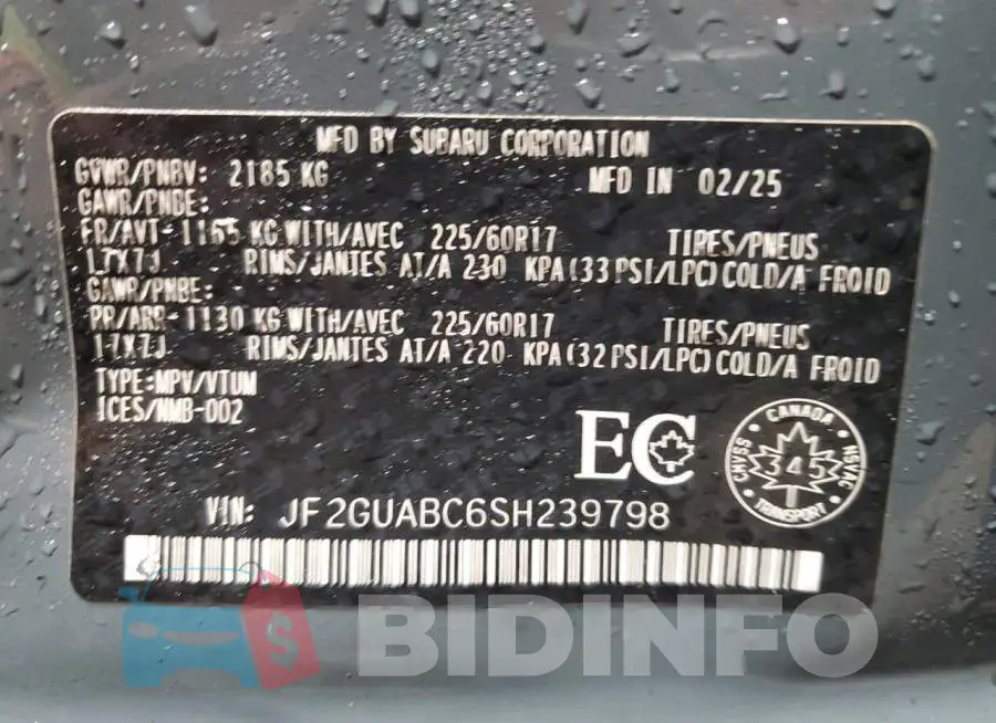JF2GUABC6SH239798 Photo# 14