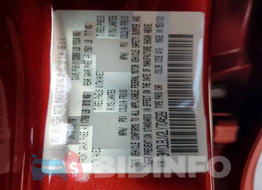 3MYDLBJV2LY704629 Photo# 14