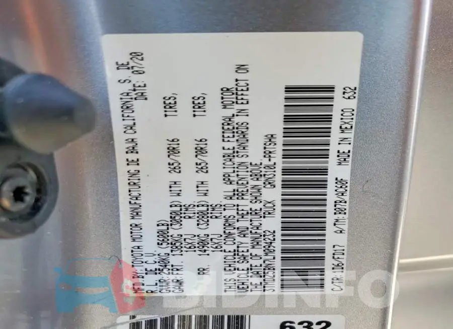3TMDZ5BN7LM094232 Photo# 13