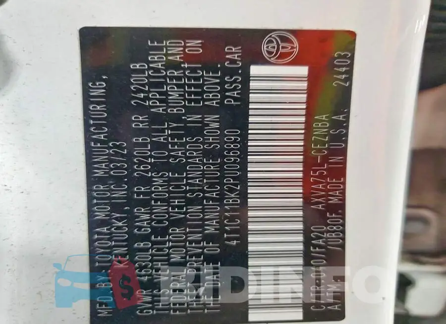 4T1C11BK2PU096890 Photo# 13