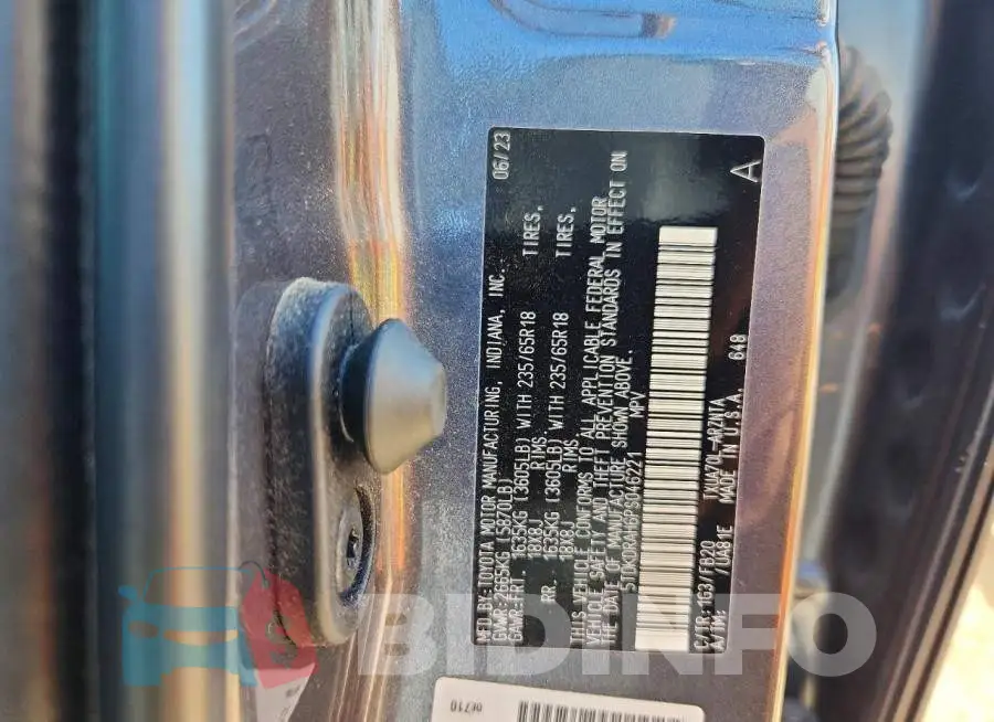 5TDKDRAH6PS046221 Photo# 14