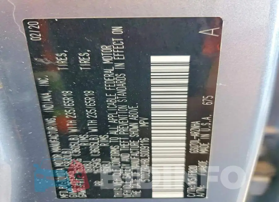 5TDZZRAH8LS009116 Photo# 14