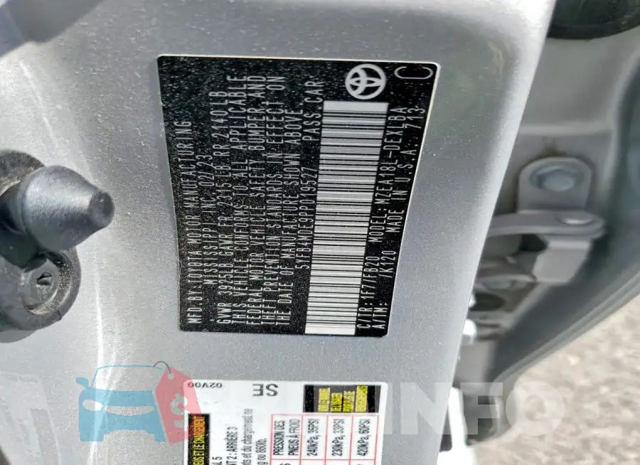 5YFB4MDE9PP019527 Photo# 12