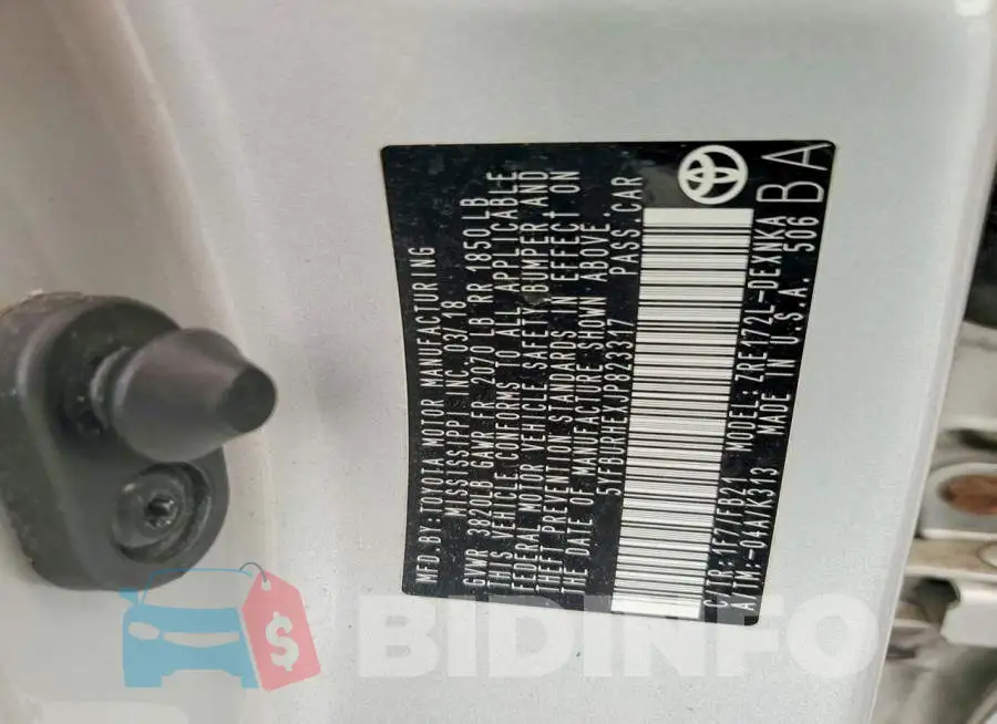 5YFBURHEXJP823317 Photo# 13