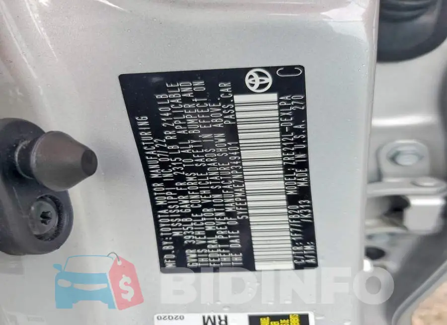 5YFEPMAE7NP349401 Photo# 13