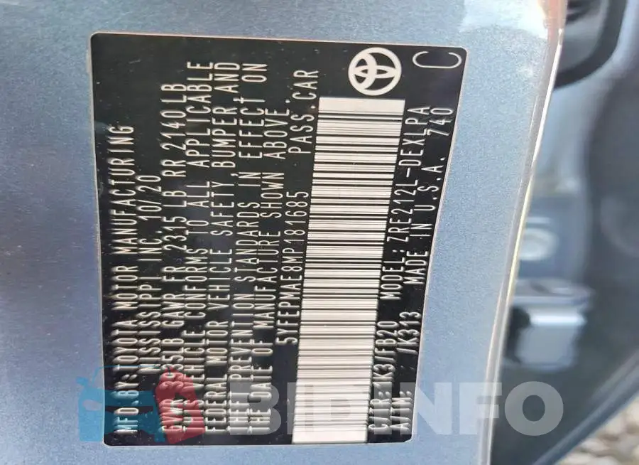 5YFEPMAE8MP181685 Photo# 12