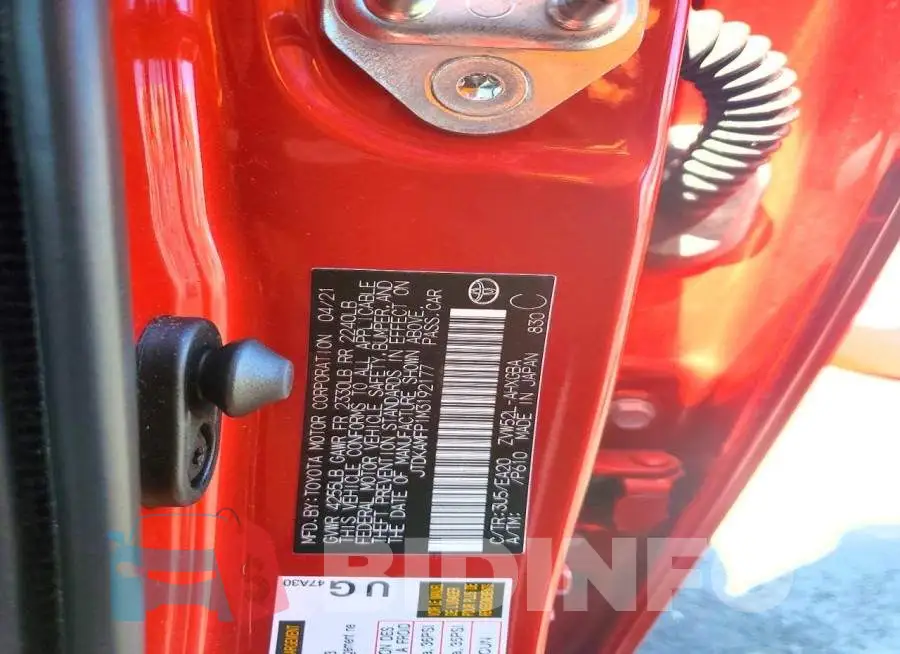 JTDKAMFP1M3192177 Photo# 12