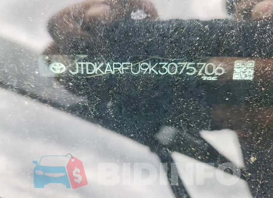 JTDKARFU9K3075706 Photo# 12