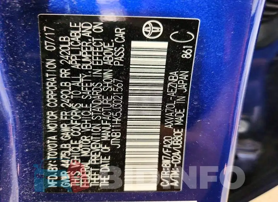 JTNB11HK5J3021567 Photo# 12