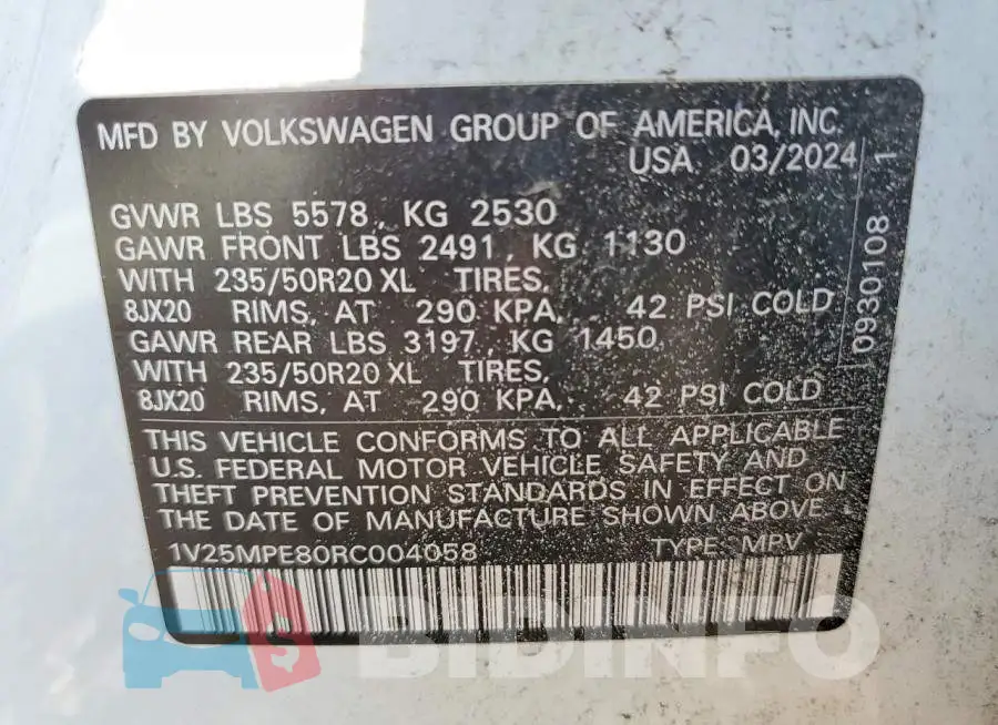 1V25MPE80RC004058 Photo# 12