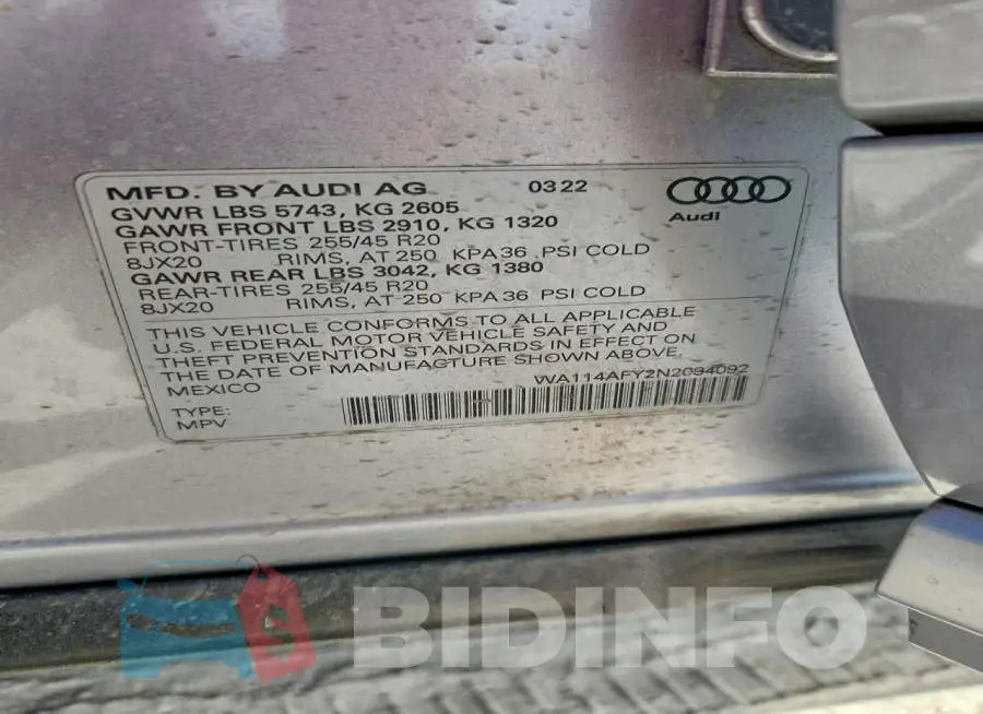 WA114AFY2N2094092 Photo# 13
