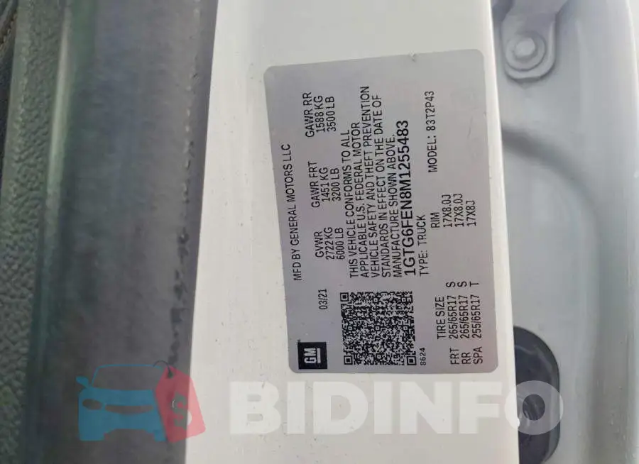 1GTG6FEN8M1255483 Photo# 12