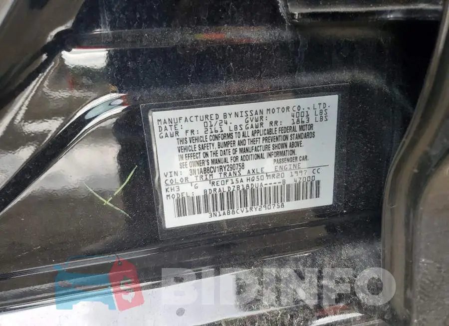 3N1AB8CV1RY290758 Photo# 12