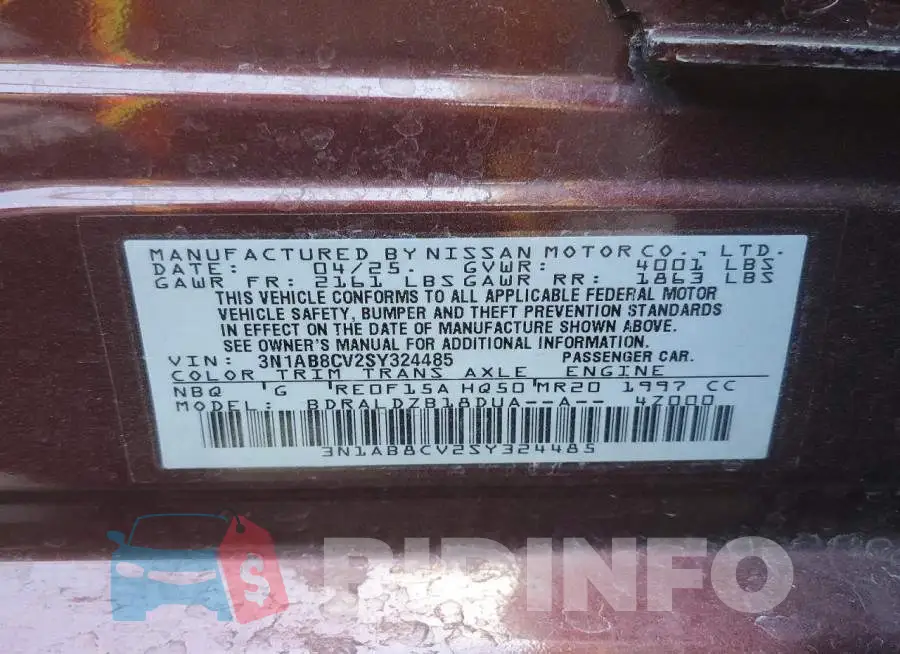 3N1AB8CV2SY324485 Photo# 13