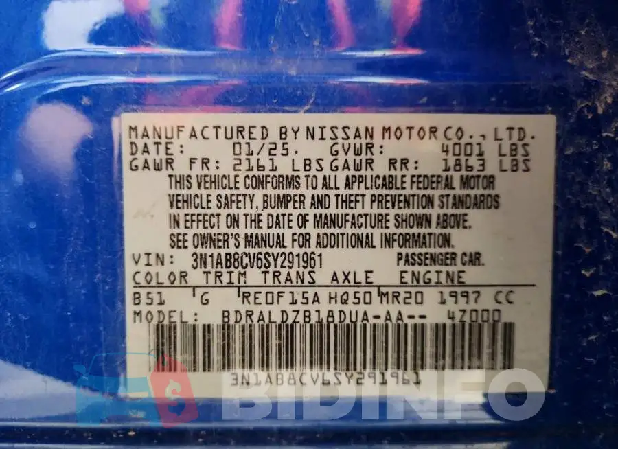 3N1AB8CV6SY291961 Photo# 12