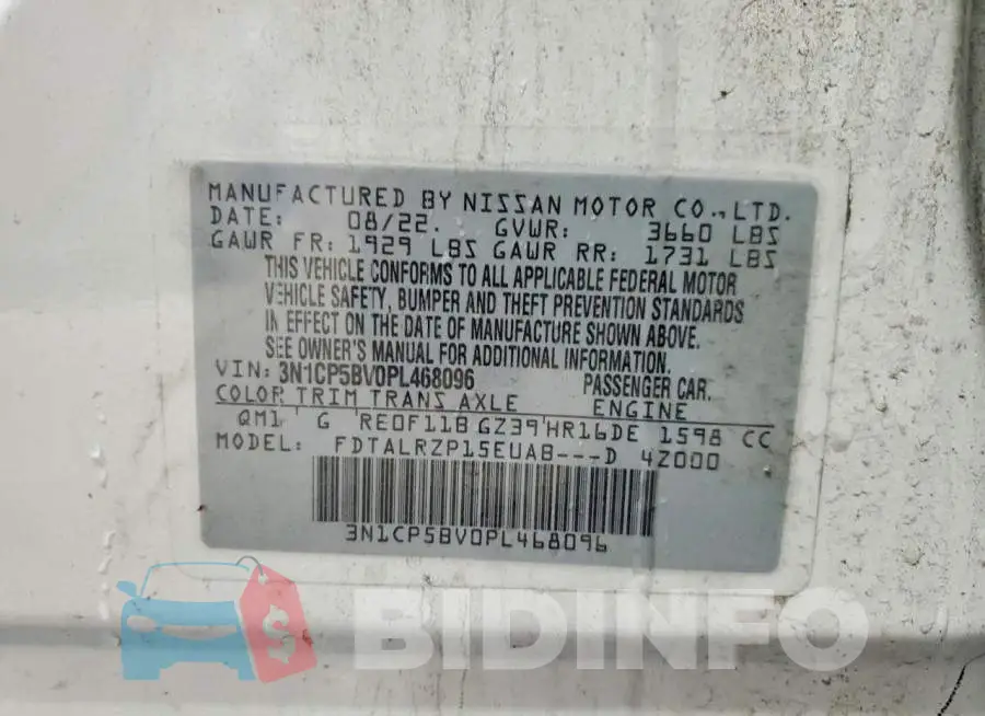 3N1CP5BV0PL468096 Photo# 12