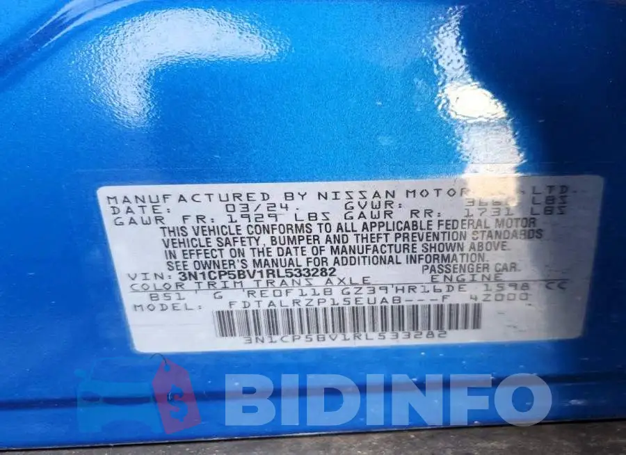 3N1CP5BV1RL533282 Photo# 14