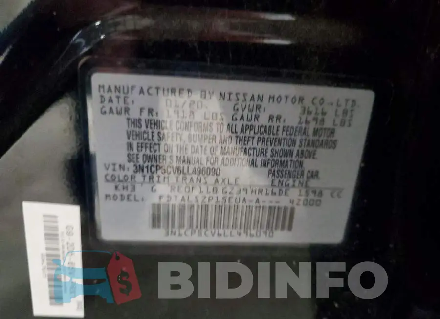3N1CP5CV6LL496090 Photo# 13