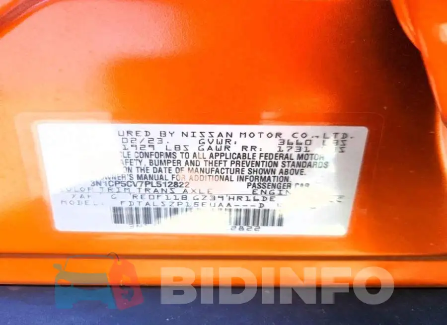 3N1CP5CV7PL512822 Photo# 13