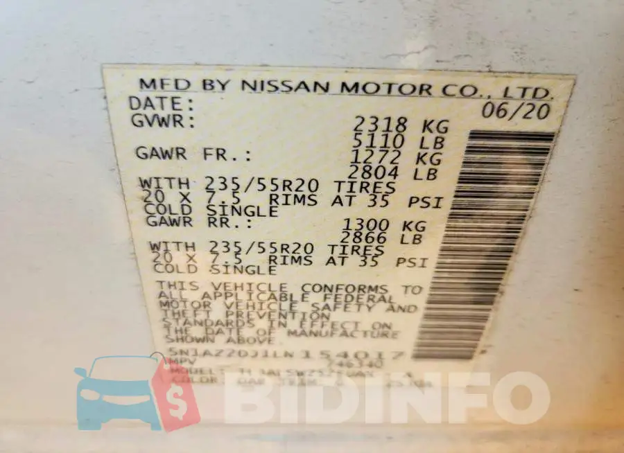 5N1AZ2DJ1LN154017 Photo# 13