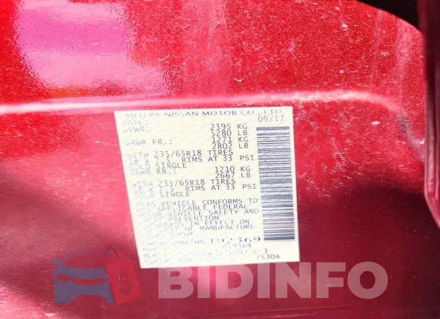 5N1AZ2MH7HN192369 Photo# 13
