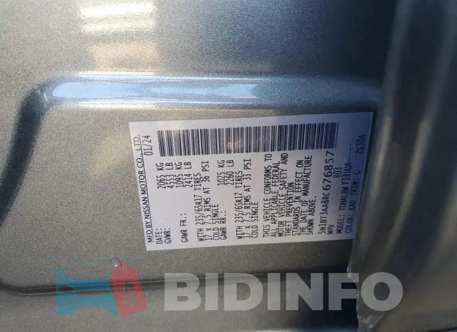 5N1BT3AA8RC676857 Photo# 13