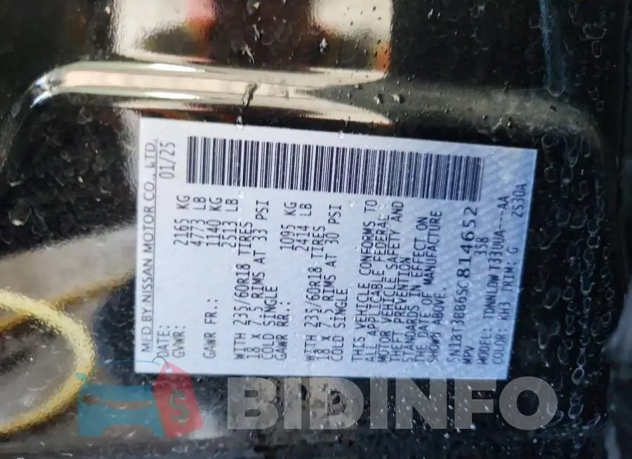5N1BT3BB6SC814652 Photo# 13