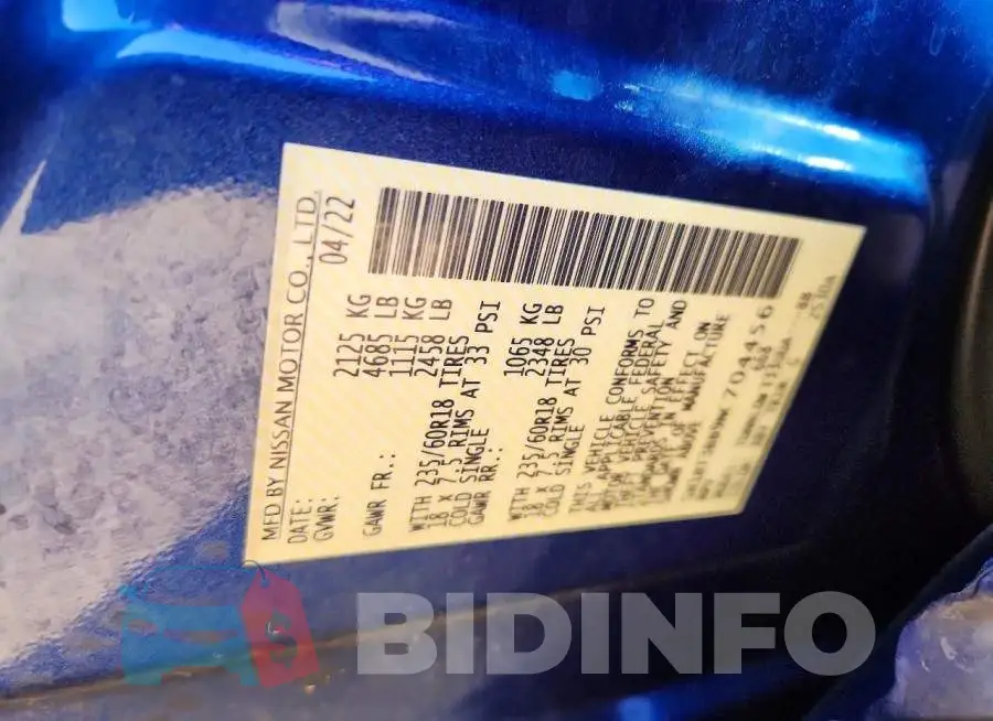 5N1BT3BB9NC704456 Photo# 12