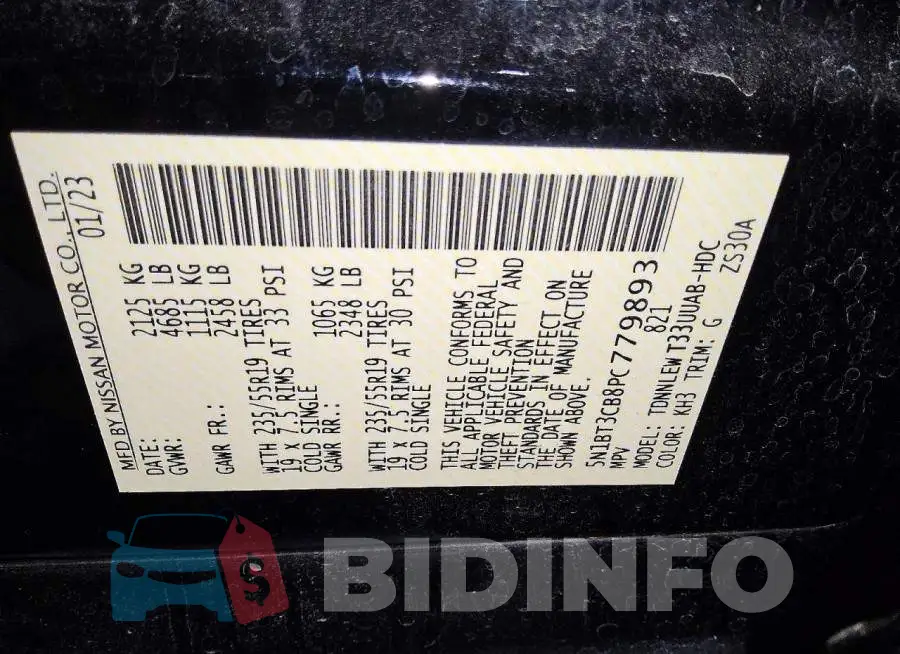 5N1BT3CB8PC779893 Photo# 13