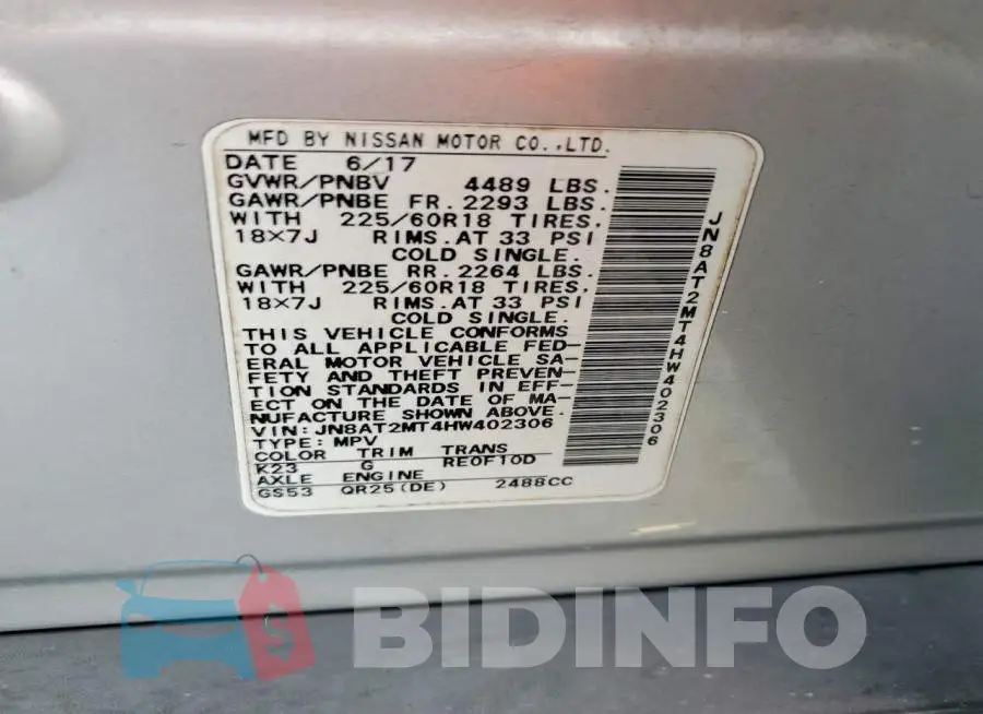 JN8AT2MT4HW402306 Photo# 12