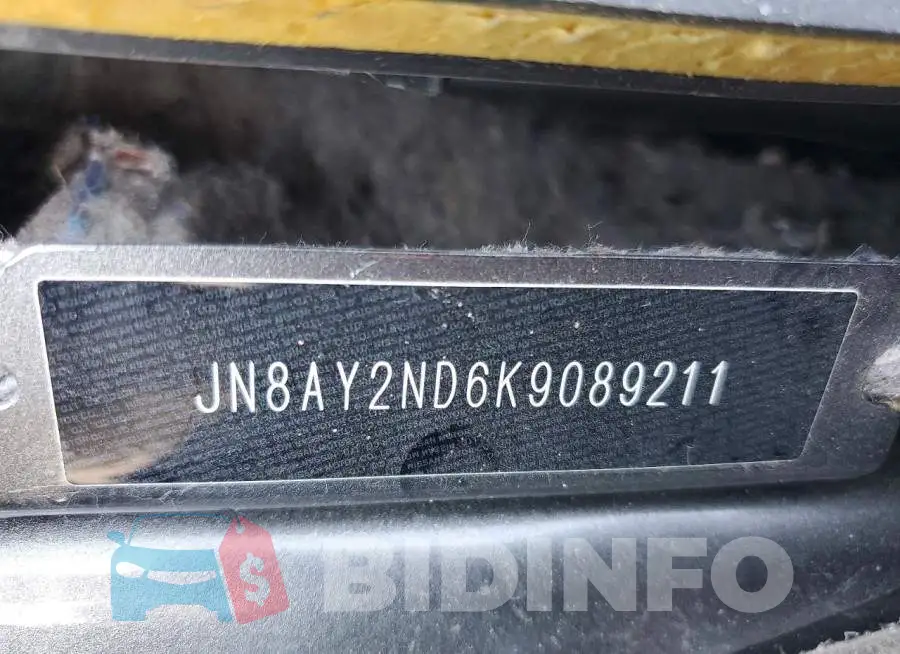 JN8AY2ND6K9089211 Photo# 12