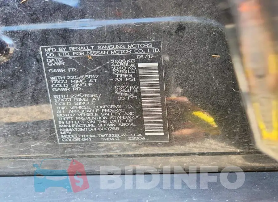 KNMAT2MT5HP600768 Photo# 12