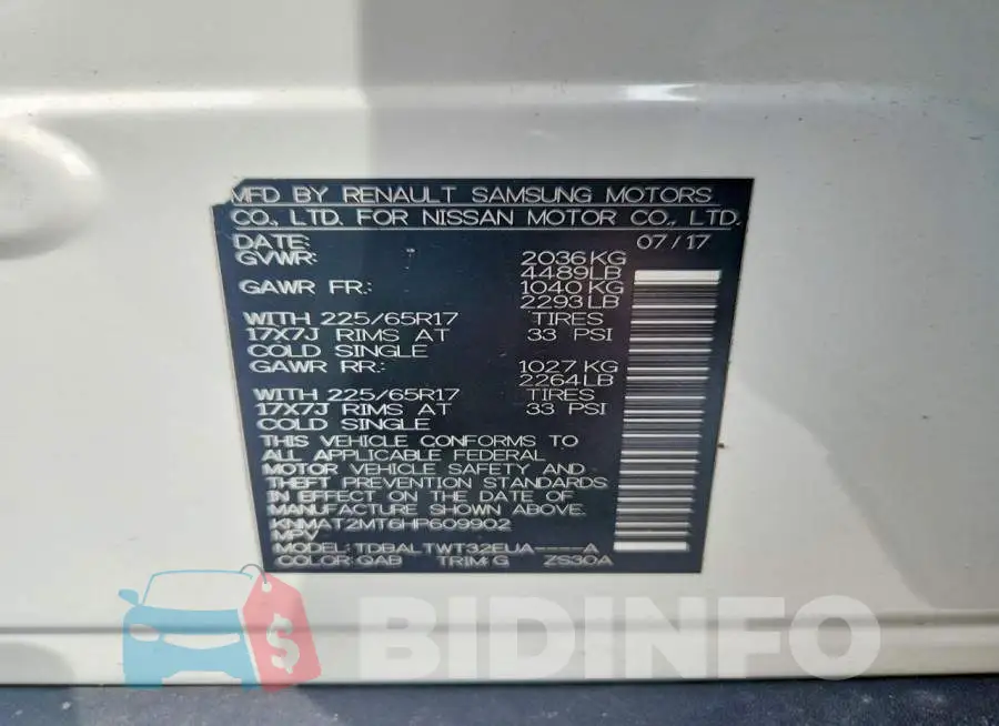 KNMAT2MT6HP609902 Photo# 13
