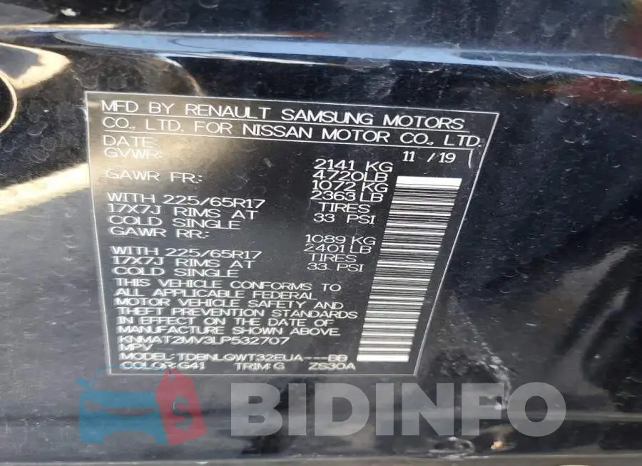 KNMAT2MV3LP532707 Photo# 12