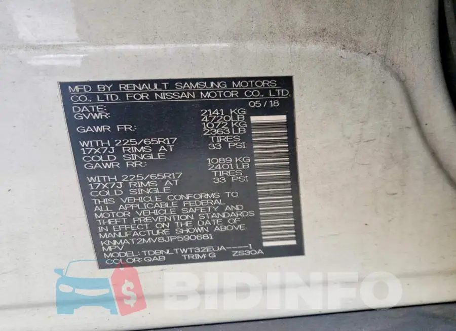 KNMAT2MV8JP590681 Photo# 13
