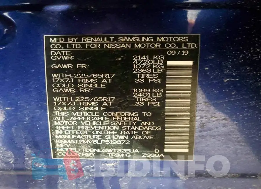 KNMAT2MV8LP519872 Photo# 12