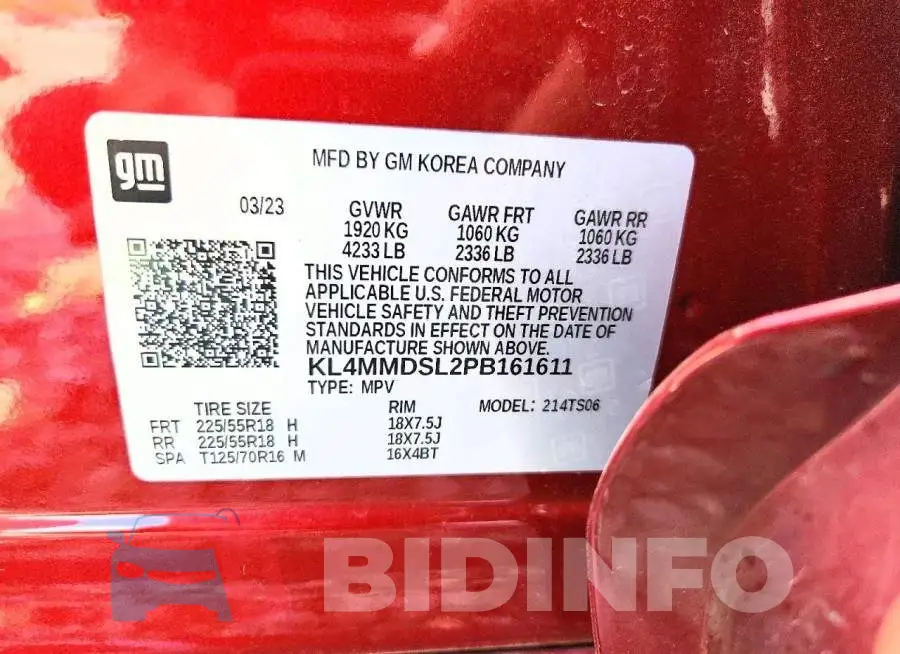 KL4MMDSL2PB161611 Photo# 14