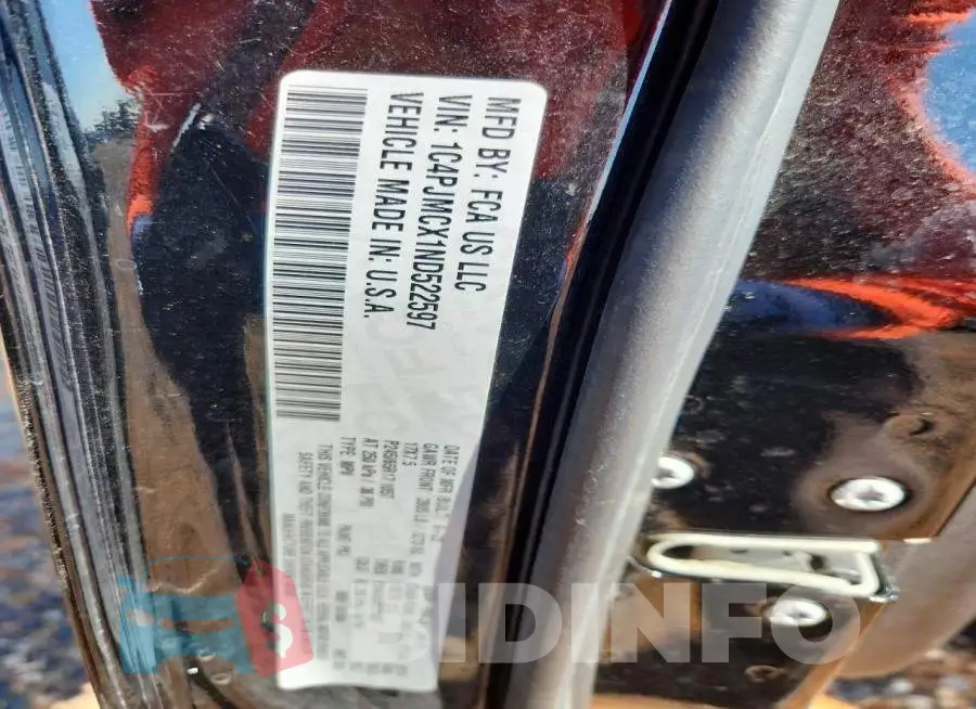 1C4PJMCX1ND522597 Photo# 14
