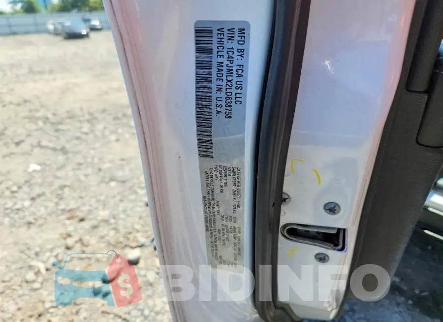 1C4PJMLX2LD638758 Photo# 12