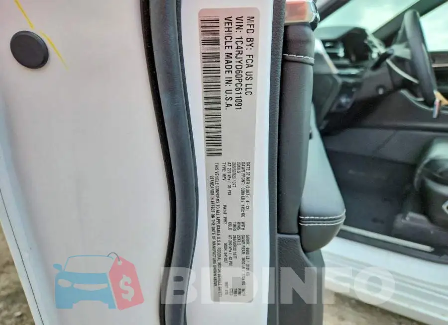 1C4RJYD60PC611091 Photo# 14