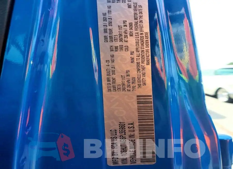 1C6HJTAG6PL559601 Photo# 12