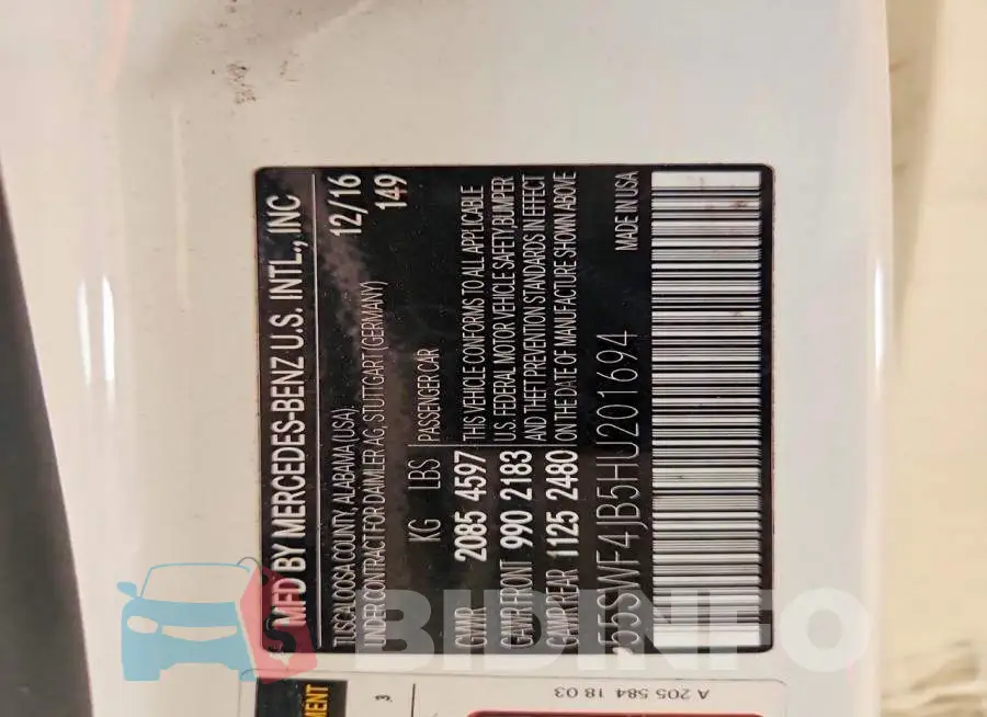 55SWF4JB5HU201694 Photo# 12