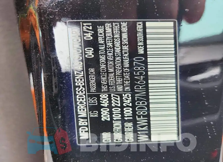 W1KWF8DB7MR645870 Photo# 12